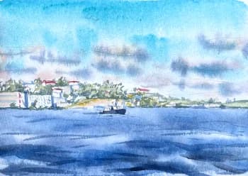 Летние этюды у синего моря, 1 из 9
